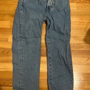 Mens Abercrombie medium washed loose fit jeans